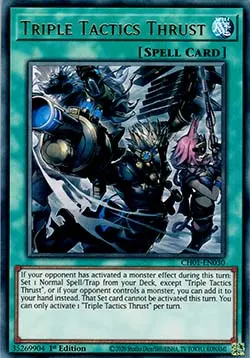 Triple Tactics Thrust