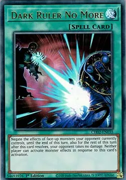 Dark Ruler No More