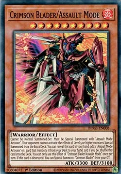 Crimson Blader/Assault Mode