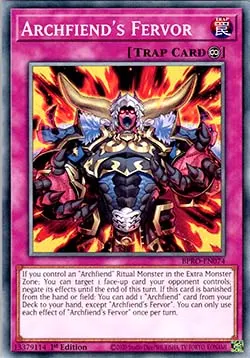 Archfiend's Fervor