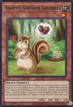 Sloppy Stasher Squirrel