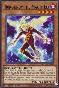 Burgundy the Magic Elf