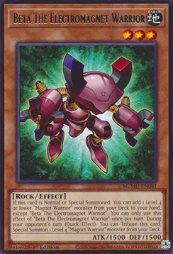 Beta The Electromagnet Warrior