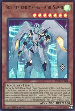 Sky Striker Mecha - Adil Saber