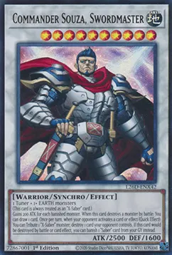 Commander Souza, Swordmaster