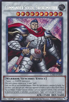 Commander Souza, Swordmaster