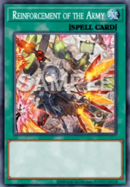 Reinforcement of the Army