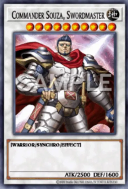 Commander Souza, Swordmaster
