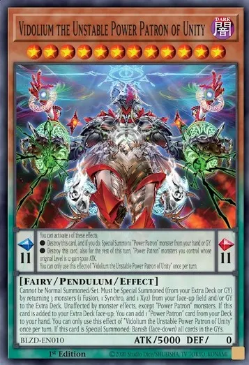 Vidolium the Unstable Power Patron of Unity