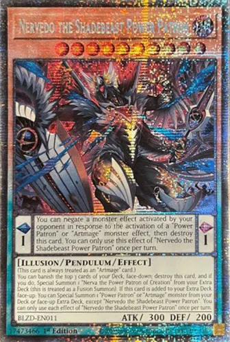 Nervedo the Shadebeast Power Patron