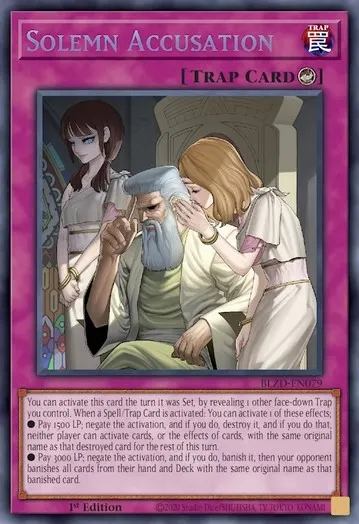 Solemn Accusation