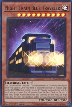 Night Train Blue Traveler