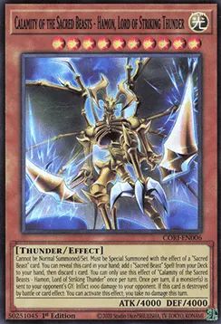 Calamity of the Sacred Beasts - Hamon, Lord of Striking Thunder