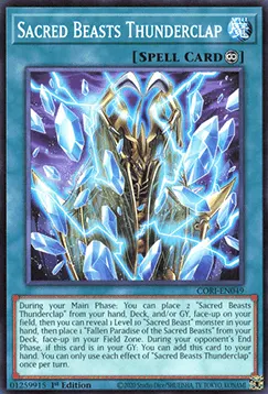 Sacred Beasts Thunderclap