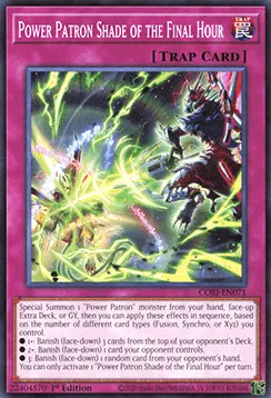 Power Patron Shade of the Final Hour