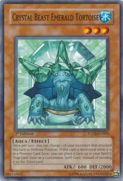 Crystal Beast Emerald Tortoise