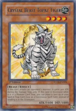 Crystal Beast Topaz Tiger