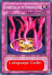 Cursed Seal of the Forbidden Spell