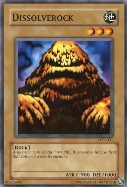 Dissolverock