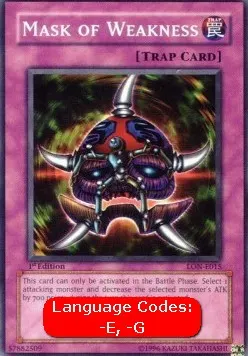 Mask of Weakness