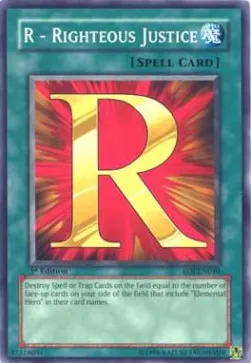R - Righteous Justice