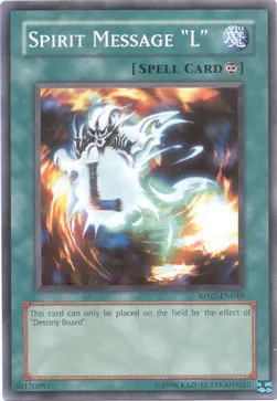 Spirit Message "L"