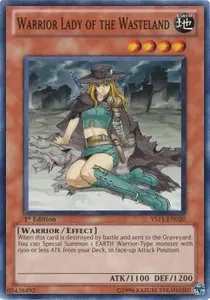 Warrior Lady of the Wasteland