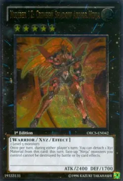 Number 12: Crimson Shadow Armor Ninja