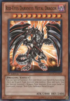 Red-Eyes Darkness Metal Dragon