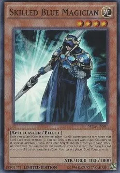 Skilled Blue Magician