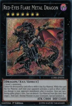 Red-Eyes Flare Metal Dragon