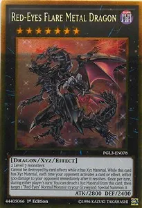Red-Eyes Flare Metal Dragon