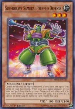 Superheavy Samurai Prepped Defense