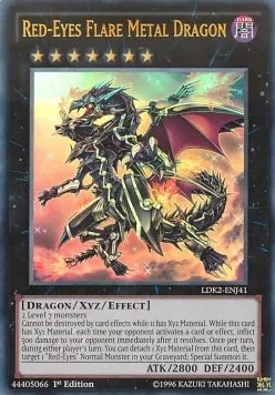 Red-Eyes Flare Metal Dragon