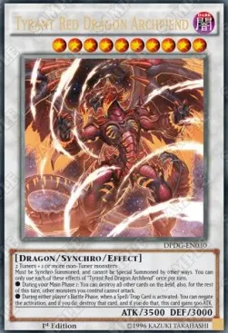 Tyrant Red Dragon Archfiend