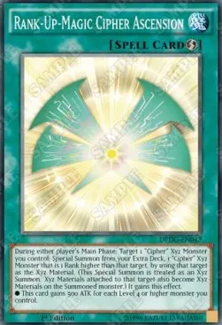 Rank-Up-Magic Cipher Ascension