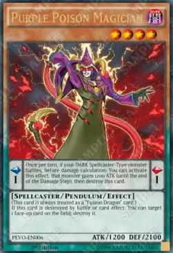 Purple Poison Magician