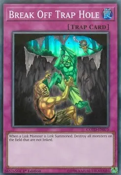 Break Off Trap Hole