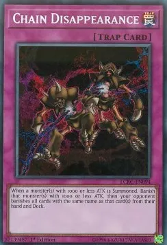 Chain Disappearance
