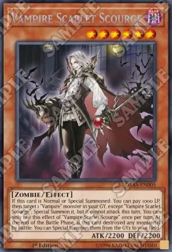Vampire Scarlet Scourge