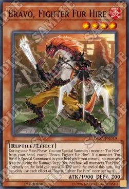 Bravo, Fighter Fur Hire