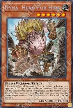 Dyna, Hero Fur Hire