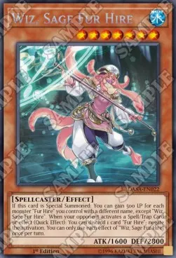 Wiz, Sage Fur Hire