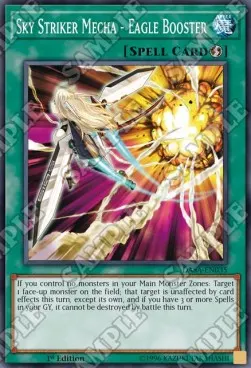 Sky Striker Mecha - Eagle Booster
