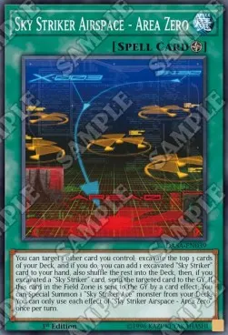 Sky Striker Airspace - Area Zero