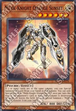 Mekk-Knight Orange Sunset