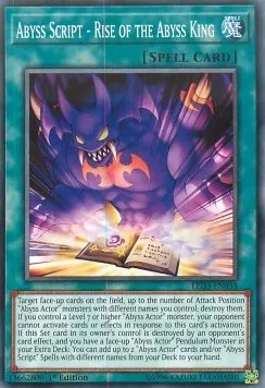 Abyss Script - Rise of the Abyss King