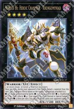 Number 86: Heroic Champion - Rhongomyniad