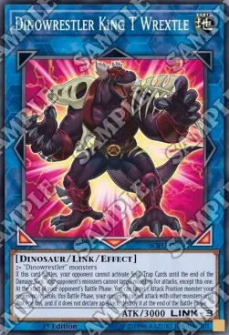 Dinowrestler King T Wrextle