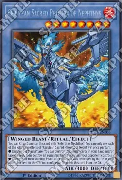 Cerulean Sacred Phoenix of Nephthys